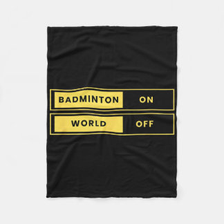 Cobertor De Velo Badminton No Mundo Fora do Esporte de Raquete de P