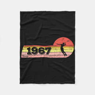 Cobertor De Velo Badminton-player Born 1967 Birthday Vintage Women