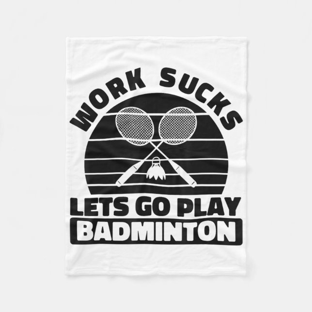 Cobertor De Velo Badminton Player Racket - Tribunal da Equipe Racqu (Frente)