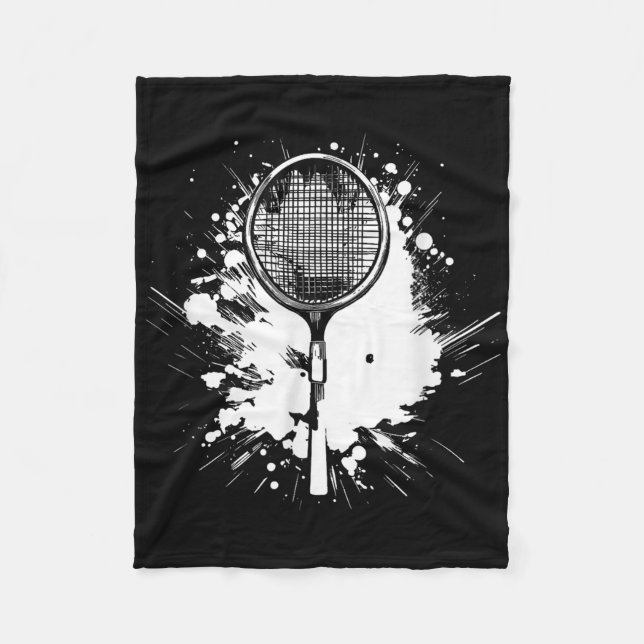 Cobertor De Velo Badminton Racket Streetart (Frente)