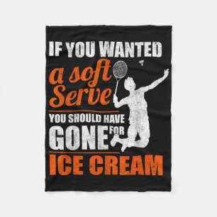 Cobertor De Velo Badminton Soft Serve Shuttle Badminton