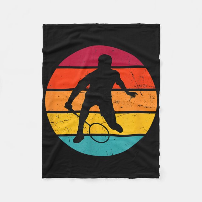 Cobertor De Velo Badminton Squash Shuttle Womens Badminton Player (Frente)
