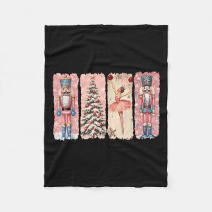 Cobertor De Velo Balança Retro Nutcracker Ballet Nk Natal Xmas Mulh