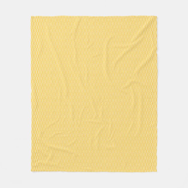 Cobertor De Velo Balão de Folha de Peixe Amarelo (Frente)