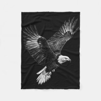 Cobertor De Velo Bald Eagle 4 de julho Homens Mulheres Crianças Ea 