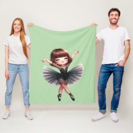 Cobertor De Velo Balé Dancer