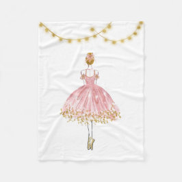 Cobertor De Velo Balé Dancer