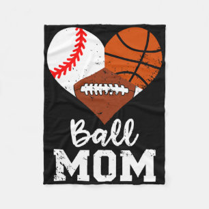 Cobertor De Velo Ball Mãe Diversão Baseball Basball