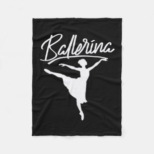 Cobertor De Velo Ballerina Dancer