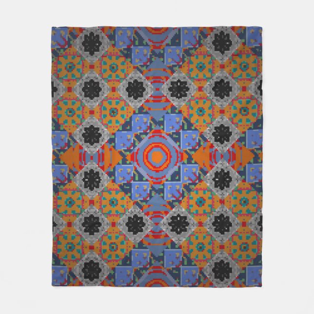 Cobertor De Velo Bandanna shawl, tecido de design de toalha de mesa (Frente)