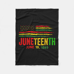 Cobertor De Velo Bandeira 18 de junho de 1865 História Negra Homens