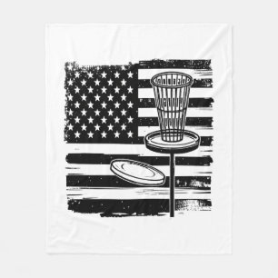Cobertor De Velo Bandeira Americana de Golf de Disco