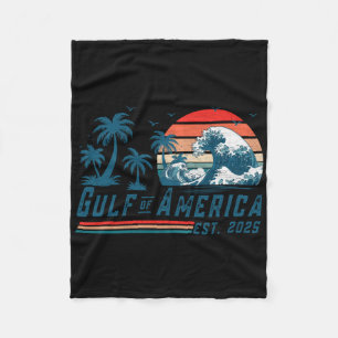 Cobertor De Velo Bandeira Americana Do Golfo Da América Do Norte Es