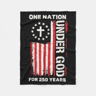 Cobertor De Velo Bandeira Americana dos EUA 250 Anos Aniversário de