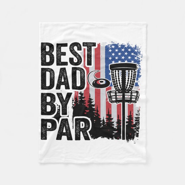 Cobertor De Velo Bandeira Americana dos EUA Disco de Golfe Esboço D (Frente)