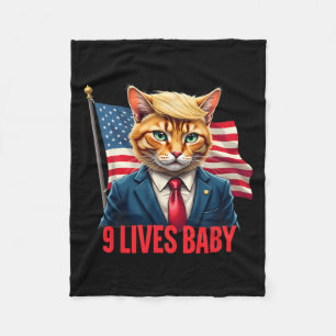 Cobertor De Velo Bandeira Americana Em Suite Donald Trump Nove Vida
