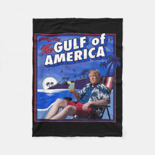 Cobertor De Velo Bandeira Americana G.2025 Do Golfo De Eua