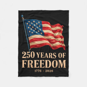 Cobertor De Velo Bandeira americana patriótica 4 de julho 250 anive
