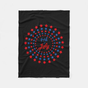 Cobertor De Velo Bandeira americana patriótica dia da independência
