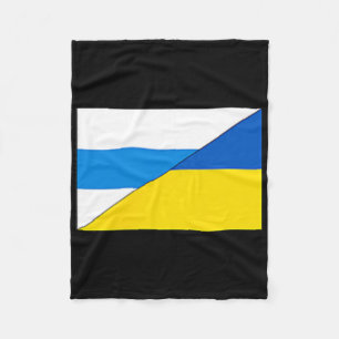 Cobertor De Velo Bandeira Anti-guerra Russa Bandeira da Ucrânia Net