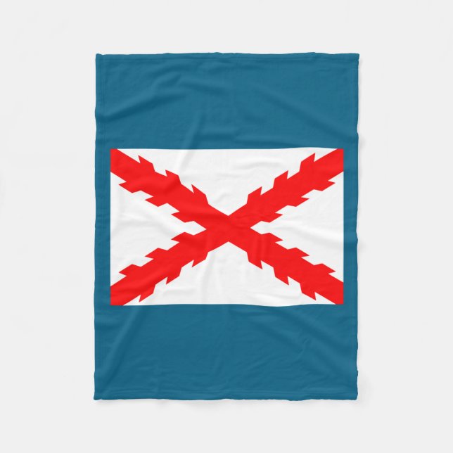 Cobertor De Velo Bandeira Antiga da Espanha Nova Arte Gráfica Espan (Frente)