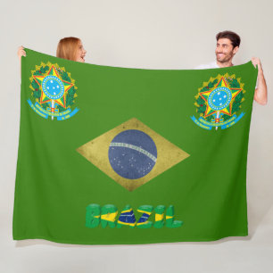 Cobertor De Velo Bandeira brasileira