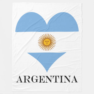Cobertor De Velo Bandeira da bandera De Argentina de Argentina
