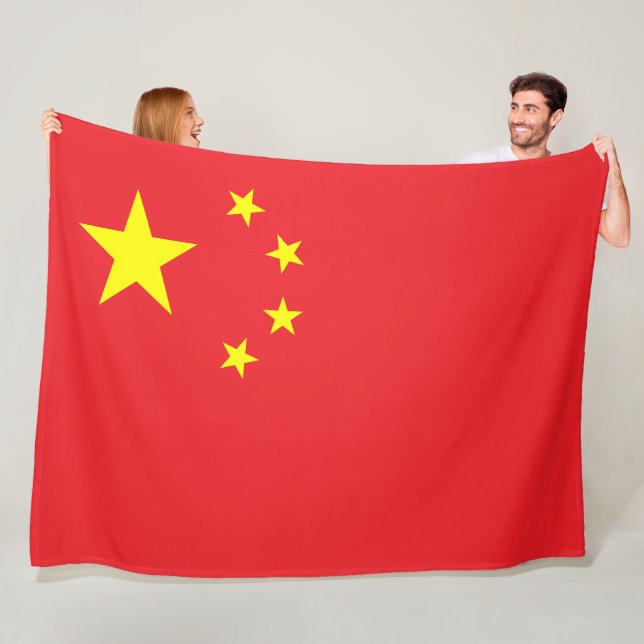 Cobertor De Velo Bandeira da China (In Situ)