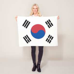 Cobertor De Velo Bandeira da Coreia do Sul