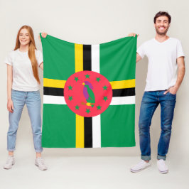 Cobertor De Velo Bandeira da Domínica