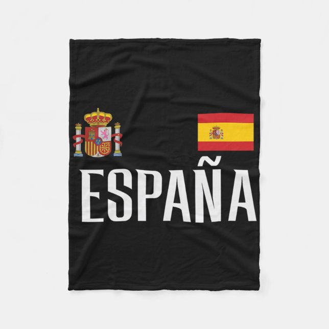 Cobertor De Velo Bandeira da Espanha Espana Futebol Torcedor de Fut (Frente)