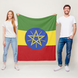 Cobertor De Velo Bandeira da Etiópia