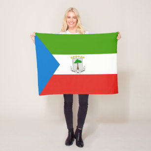 Cobertor De Velo Bandeira da Guiné Equatorial