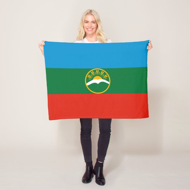 Cobertor De Velo Bandeira da Karachay-Circássia (In Situ)