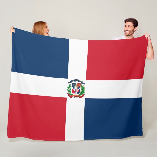 Cobertor De Velo Bandeira da República Dominicana (In Situ)