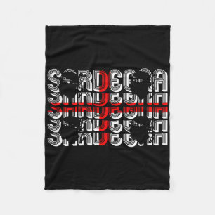 Cobertor De Velo Bandeira da Sardenha Itália Férias Férias Sarda Sa