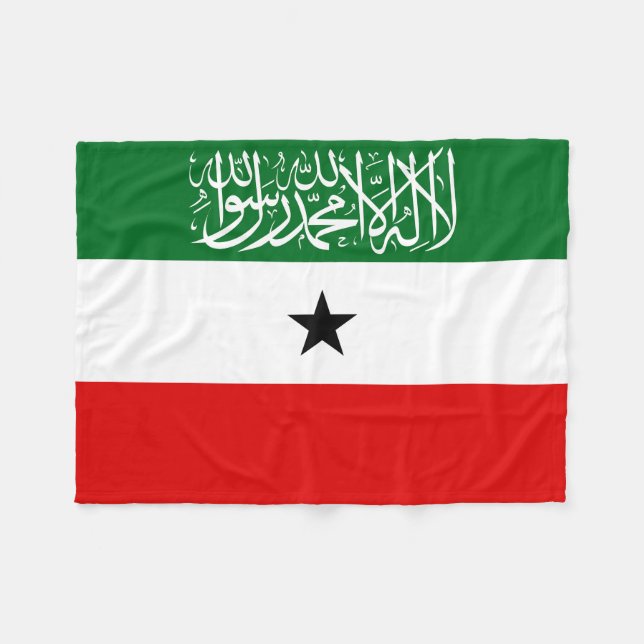 Cobertor De Velo Bandeira da Somalilândia (Frente (Horizontal))