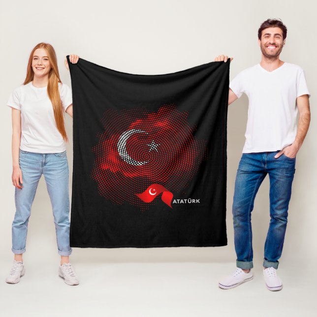 Cobertor De Velo Bandeira da Turquia (In Situ)