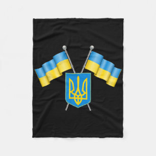 Cobertor De Velo Bandeira da Ucrânia Emblema Brasão Emblema Naciona