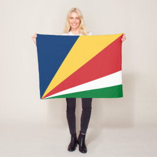 Cobertor De Velo Bandeira das Seychelles