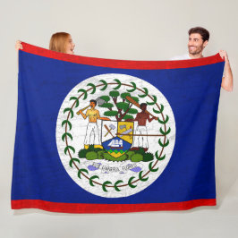 Cobertor De Velo Bandeira de Belize - Uma Tapeçaria do Patrimônio B