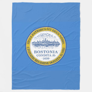 Cobertor De Velo Bandeira de Boston, Massachusetts