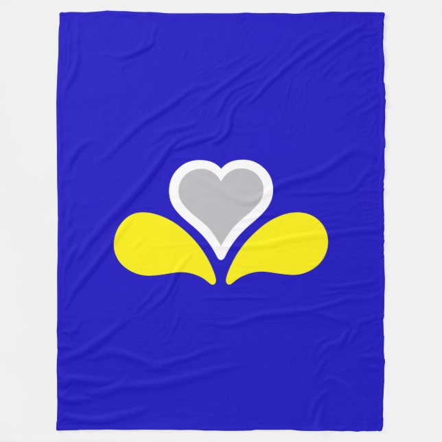 Cobertor De Velo Bandeira de Bruxelas, Bélgica Fleece Blanket (Frente)