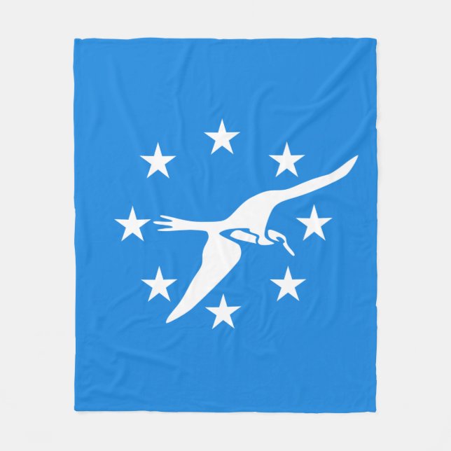 Cobertor De Velo Bandeira de Corpus Christi, Texas (Frente)