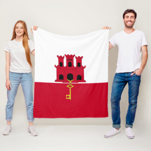 Cobertor De Velo bandeira de Gibraltar