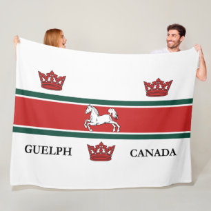 Cobertor De Velo Bandeira de Guelph (Ontário, Canadá)