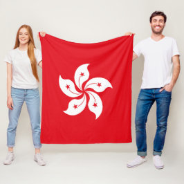 Cobertor De Velo Bandeira de Hong Kong