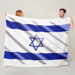 Cobertor De Velo BANDEIRA de ISRAEL<br><div class="desc">GRANDE PRESENTE</div>