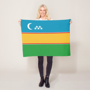 Cobertor De Velo Bandeira de Karakalpakstan