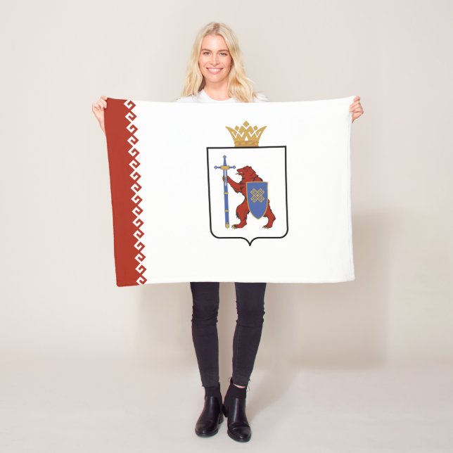 Cobertor De Velo Bandeira de Mari El (In Situ)